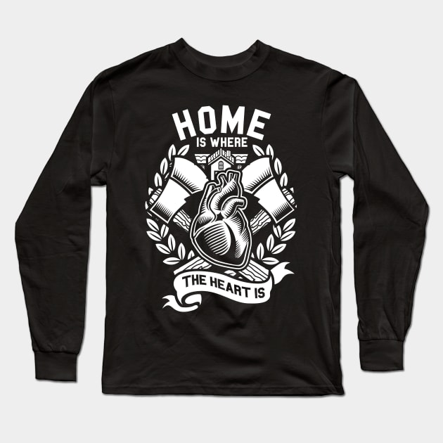 Home Long Sleeve T-Shirt by Z1